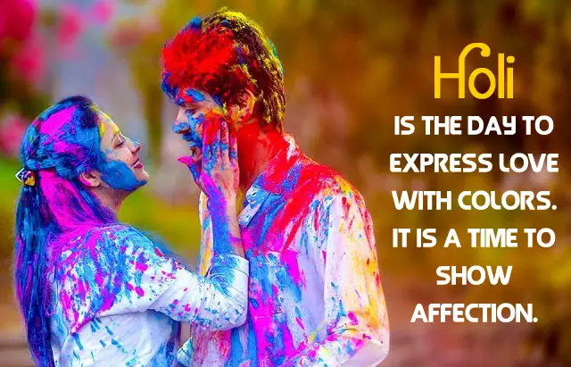 Holi Love Quotes Images
