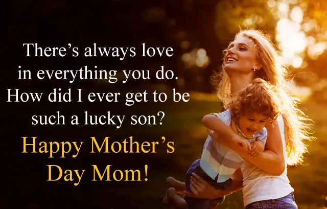Son To Mother Quotes for Mother Day