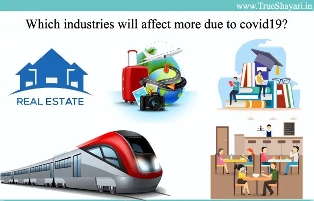 Affected industries due to covid-19