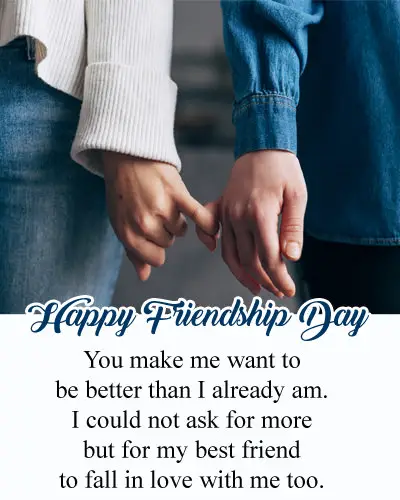 Fall in Love with Best Friend - Friendship Day Love Sayings