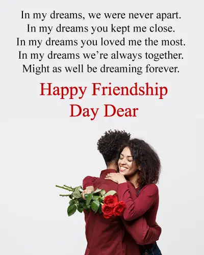 Happy Friendship Day Wishes for Boyfriend