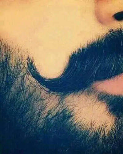Rajput Boy in Long Moustache