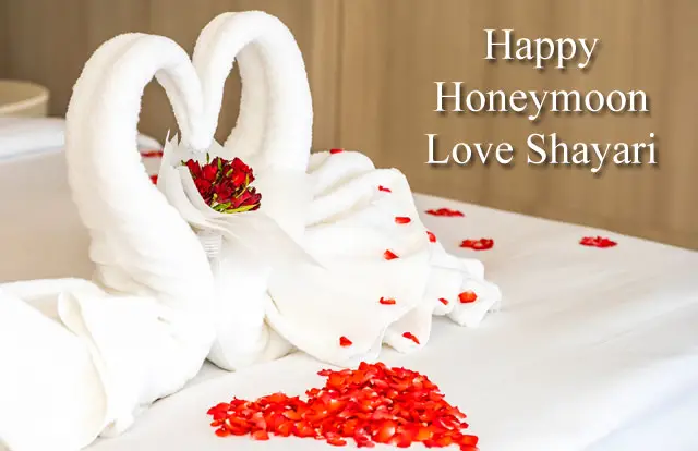 Most Romantic Honeymoon Love Shayari For Newly Wed Couples 